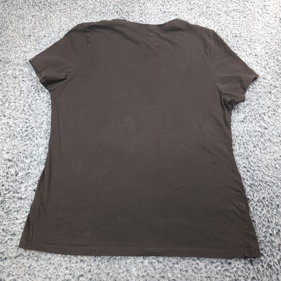 San Diego Padres Shirt Women Large Brown MLB Baseball Lounge Graphic Tee Casual - Picture 5 of 6